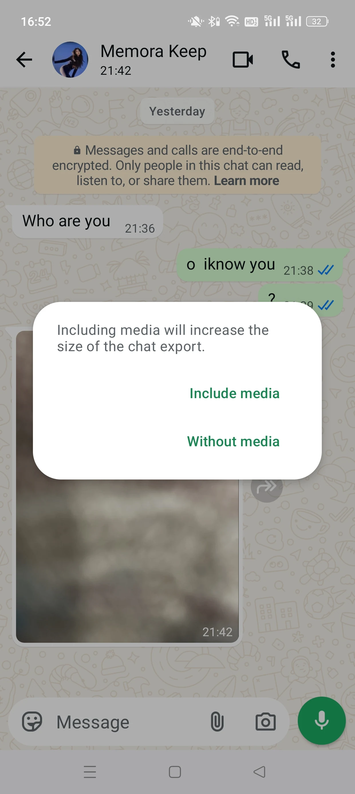 Opciones de medios